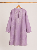 Cotton embroidered suits with mul cotton duppata